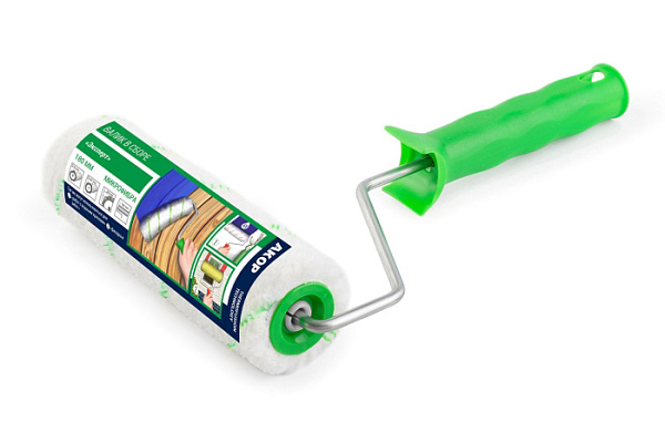 Валик микрофибра 180мм, бюгель 6мм, ворс 11мм АКОР ЭКСПЕРТ арт. 741 35 618