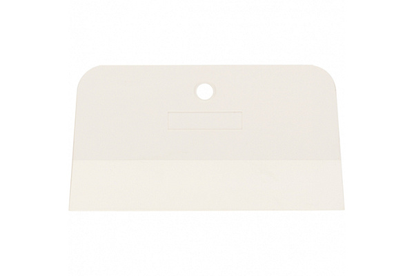 Шпатель резиновый белый 150мм (85835)