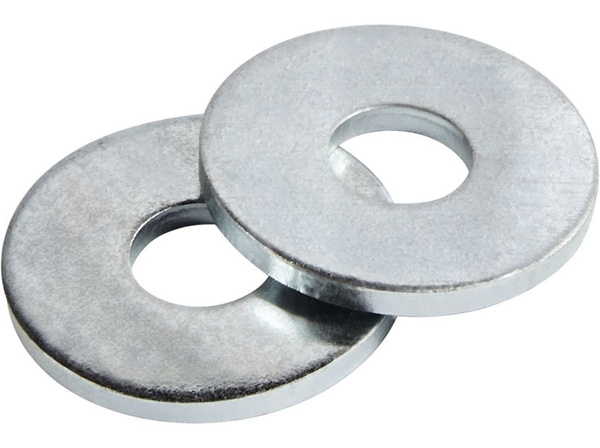 Шайба плоская DIN 9021 d8 (цинк) усиленная