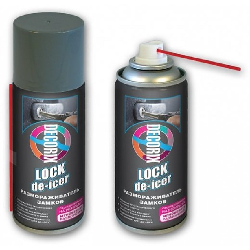 Размораживатель замков DECORIX 210мл (0410-01 DA)