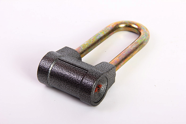 Замок навесной ЗН-407дд-60 (60мм) 3 ключа длинная дужка Нора-М (719)