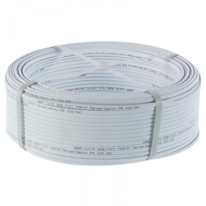 Провод ШВВП 3х0,75мм (бухта 100м)