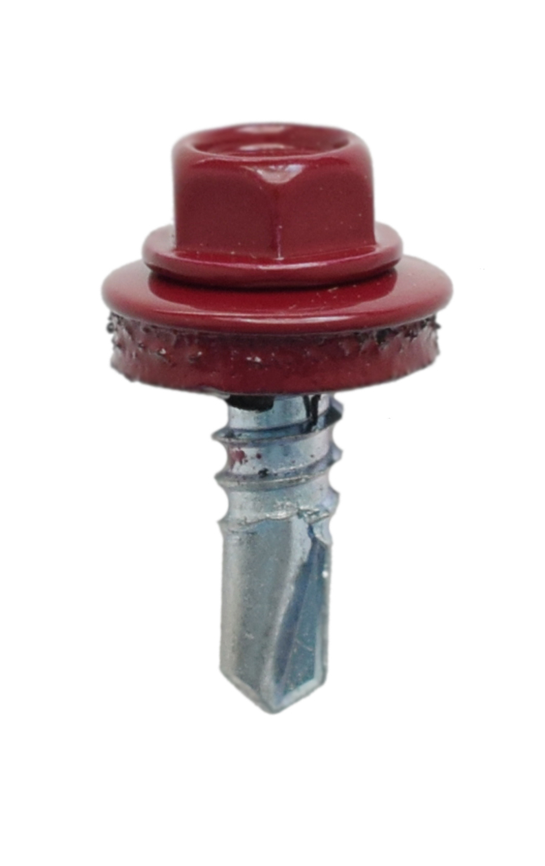 Саморез кров. 4,8х29 по металлу (красный) 3005