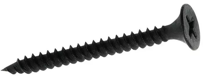 Саморез г-мет 3,5х45 част/шаг резьбы потай Ph2 оксид