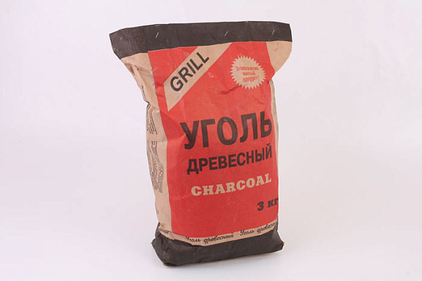 Уголь древесный береза 5кг