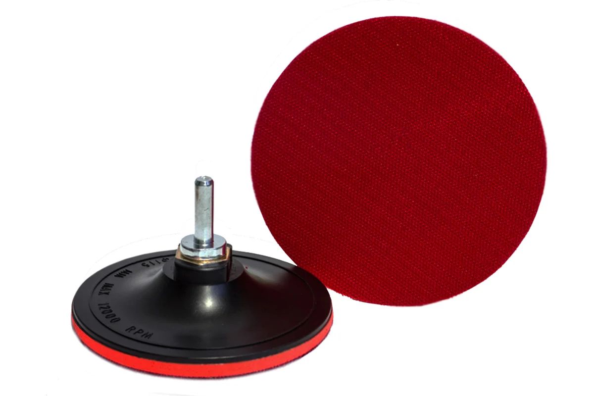 Насадка для дрели и УШМ с липучкой d125мм твердая (85-574)