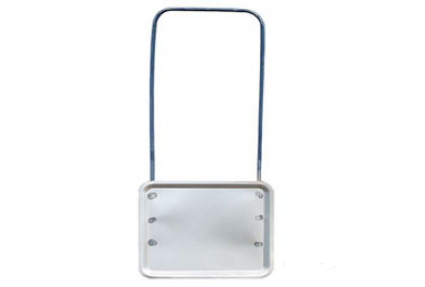 Скребок для снега металл 530х530