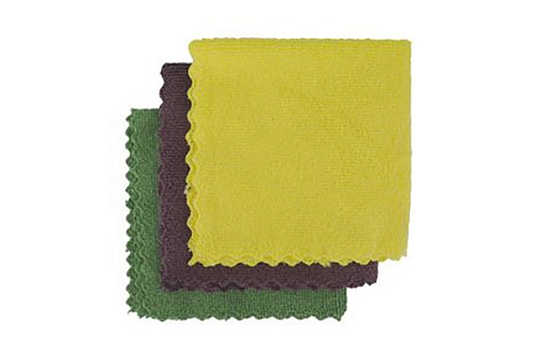 Салфетка из микрофибры 30х30 (3шт) универсальная Хэппи Панда (HAPPY PANDA) HP-CL26 