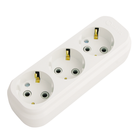 Колодка Makel MGP131/MGP331 3гн с/з 16А АБС-пластик