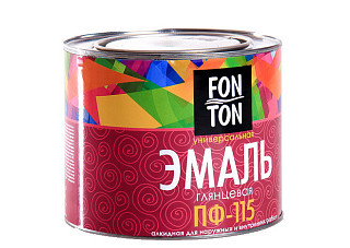 ПФ-115 Эмаль серая 1,8кг FonTon