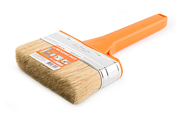 Кисть Макловица 35х120мм АКОР фасад натур. щетина пласт. ручка арт. 175 35 120