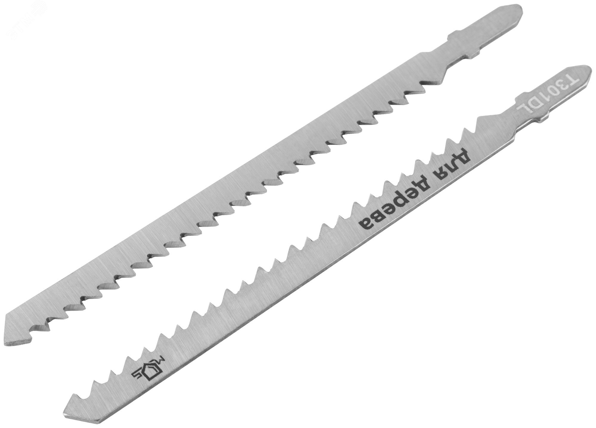 Полотна для эл/лобзика по дереву (2шт) HCS, 116х91х3мм шлиф/под своб. угл.зубья (T301СD) 40951