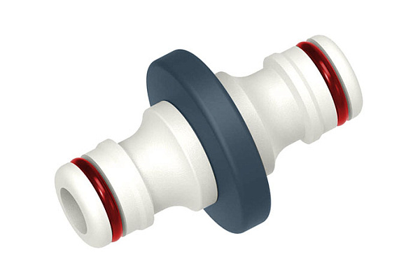 Муфта для шланга премиум-класса пластиковая двусторонняя Elitech Garden HF 018 (194)