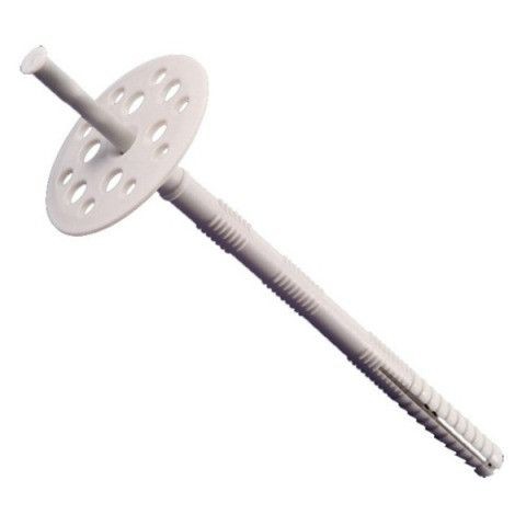 Дюбель для изоляции полипропилен 10х200