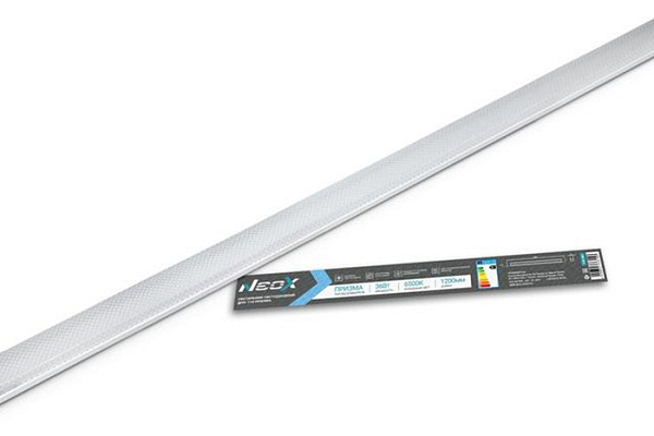 Светильник светодиодный Неокс (NEOX) ДПО-110 36Вт 230В 6500К IP40 1200мм призма (3158)