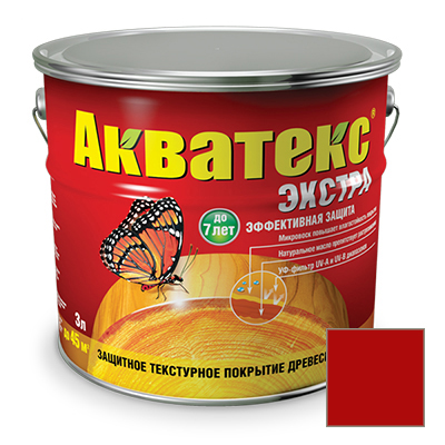 Акватекс-Экстра красное дерево 3л
