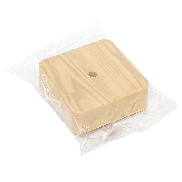 Коробка распаячная ТДМ (TDM) 75х75х28мм сосна SQ1401-0405