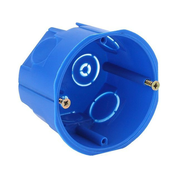 Подрозетник для установки в бетон 60х40х71мм № 71 GUSI Electric синий