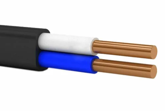 Кабель ВВГ ПНГ 2х6мм черный