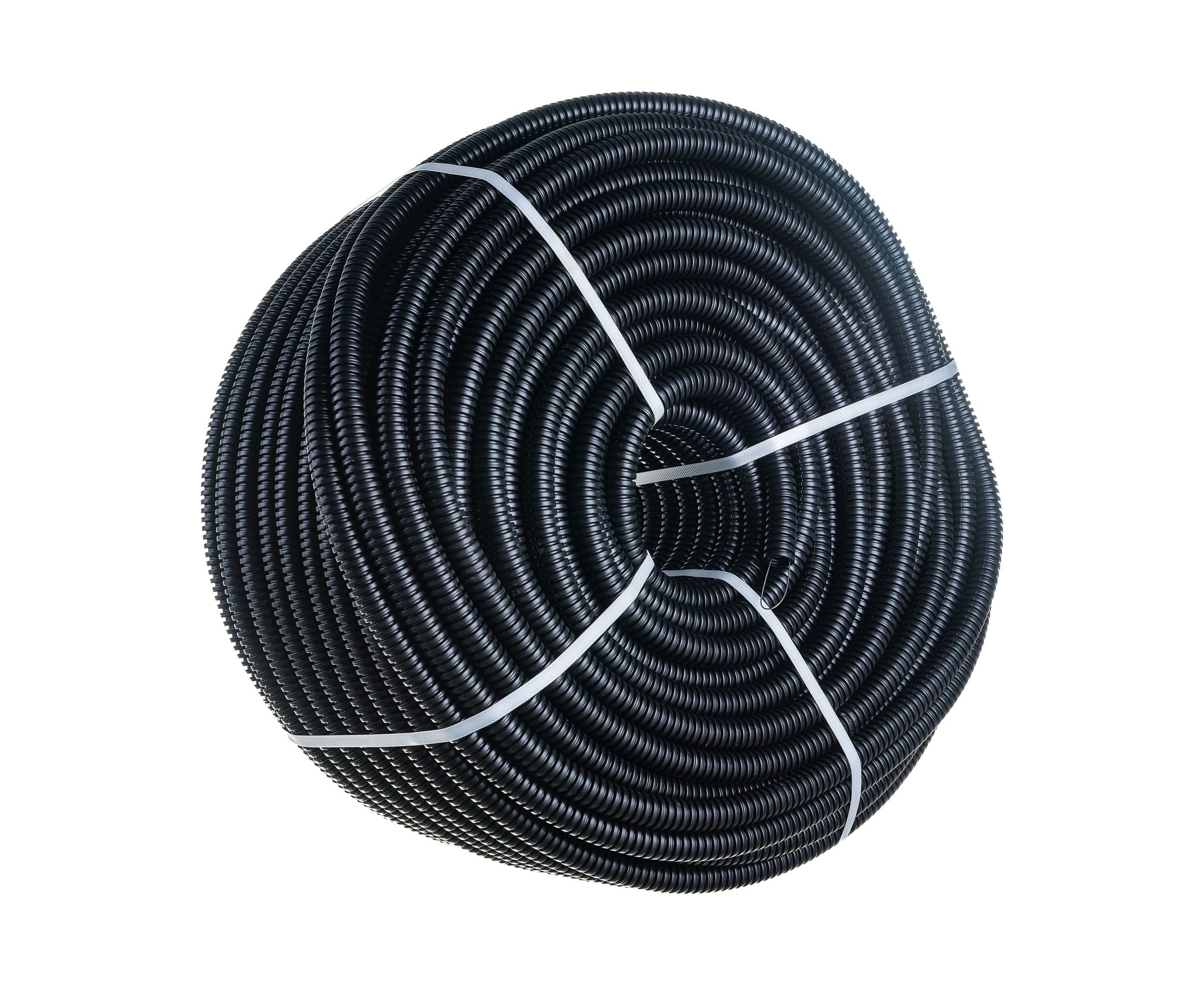 Труба ПНД 20мм черная (HF) (УФ) легкая с зондом 711-020