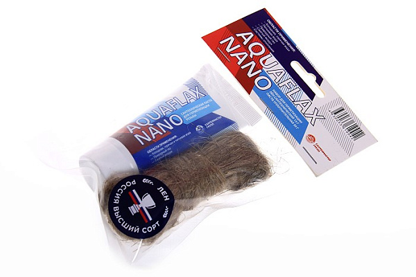 Монтажный набор (паста 30г тюбик + лен 15г) AquaflaxNano (АкваНано) (61004/4050)