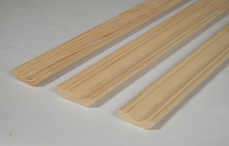 Плинтус деревянный 55мм 3м