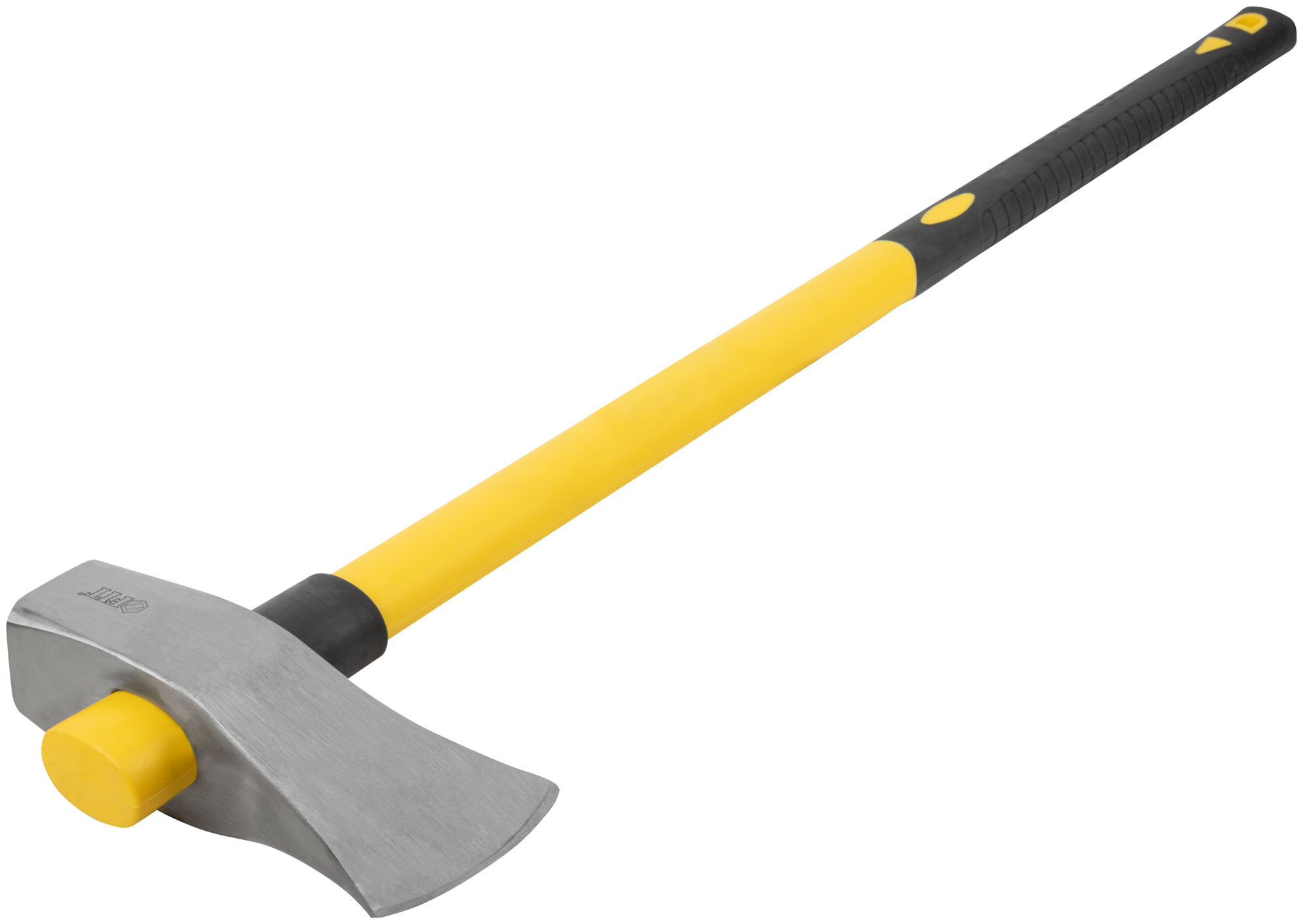 Топор-колун кованый, фиберглассовая длинная ручка 900мм 3,6кг FIT (46164)