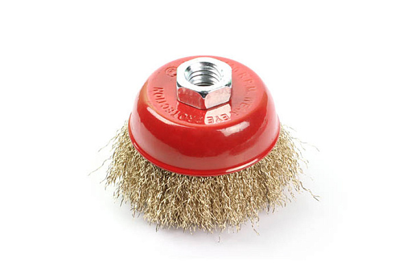 Щетка для УШМ чашка "гофра" 75мм GEPARD GP0865-75