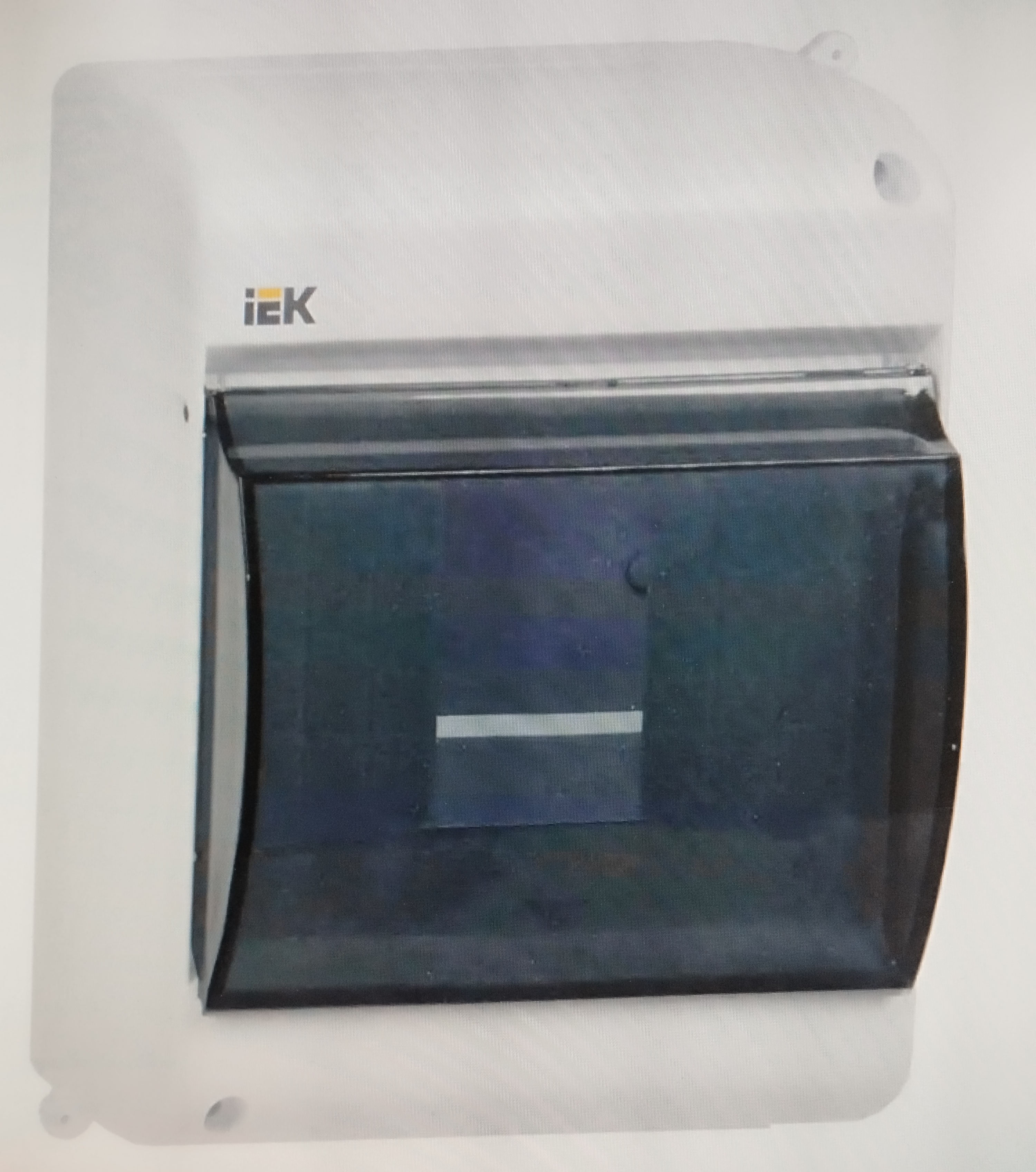 Бокс ЩРН-П-4 IMKP42-N-04-30-12 для 4 автоматов открытая установка с прозрачной крышкой IEK