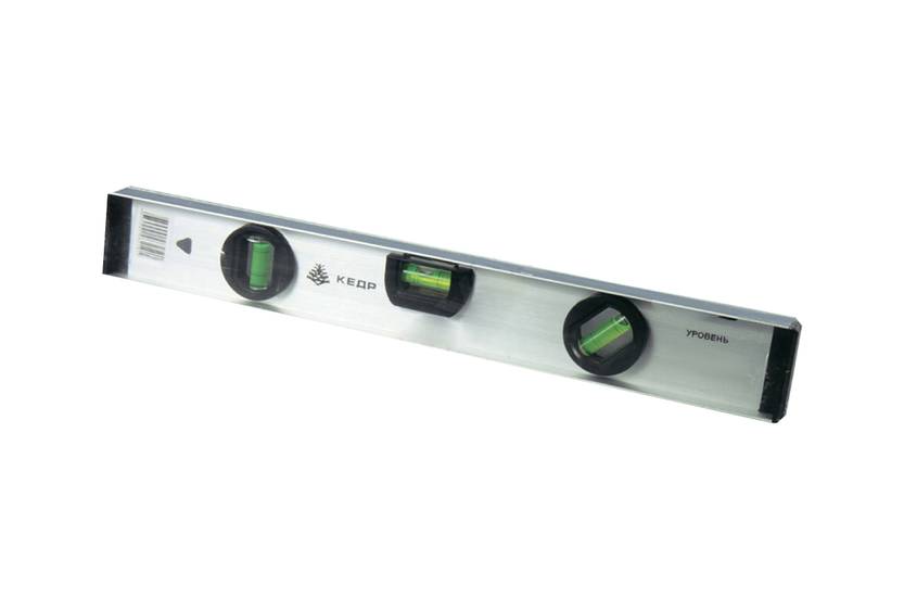 Уровень 800мм рельсовый 3 глазка Кедр 021-0800