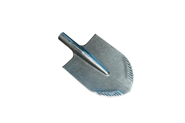 Лопата штыковая с зубьями (рельсовая сталь) остроконечная S506-11 - фото 1