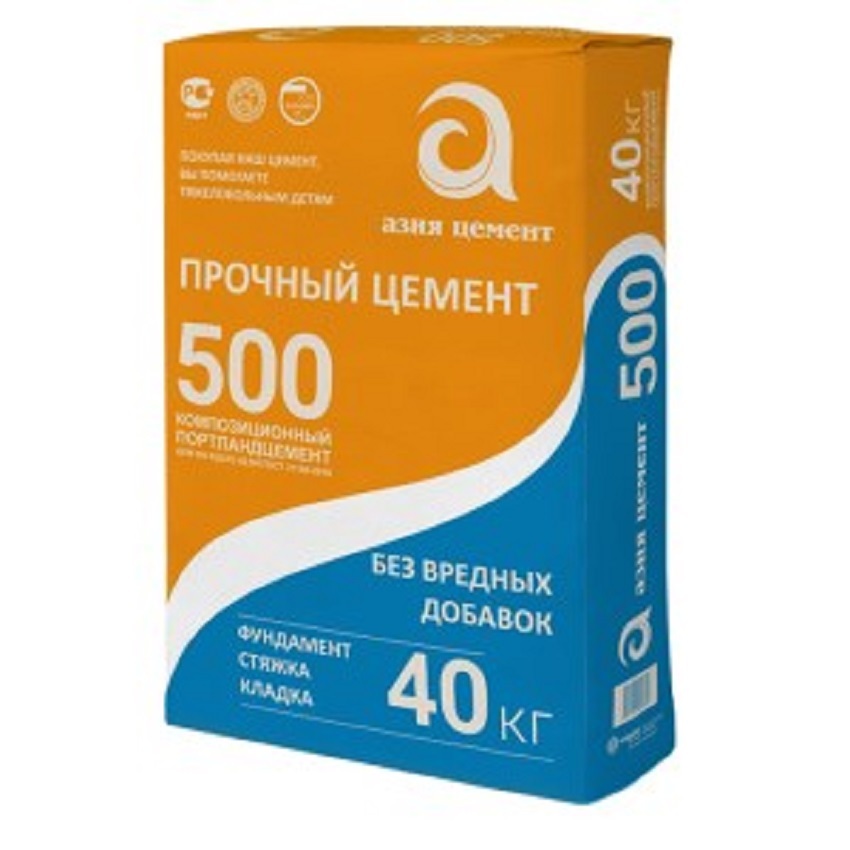 Цемент Портланд 42,5Н М-500 40кг