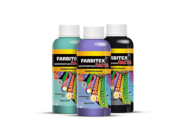 Колер черный универсальный 0,1л Фарбитекс (Farbitex) - фото 1