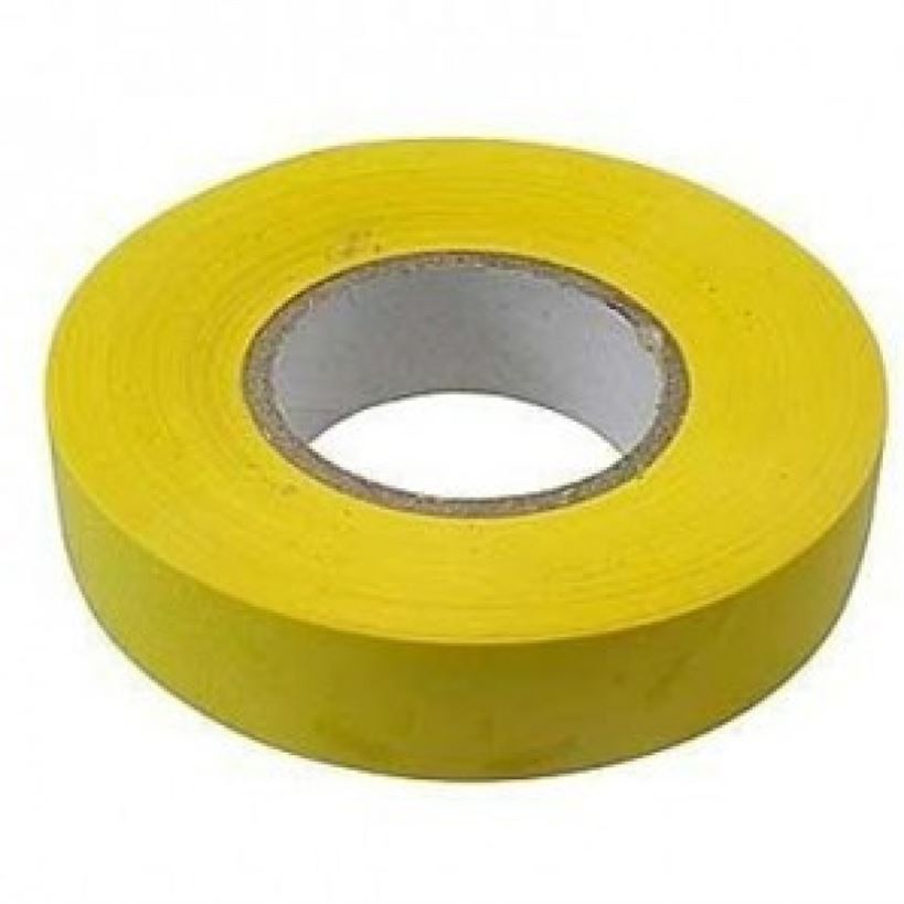Изолента ПВХ 15мм/10м 130мкм желтая Unibob