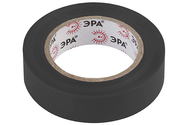 Изолента ПВХ 15мм/20м черная ЭРА (539)