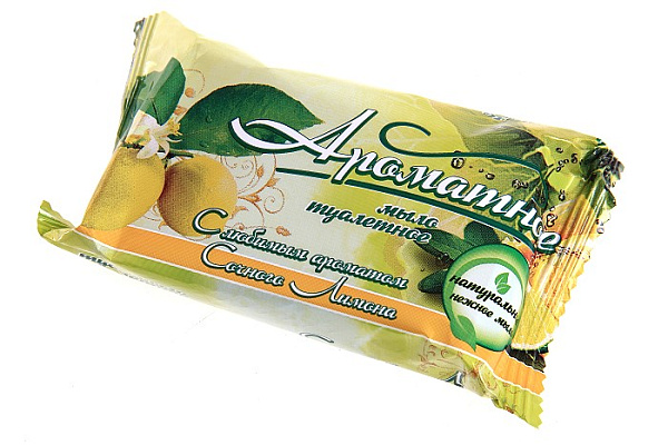 Мыло туалетное 75г сочный лимон (765)