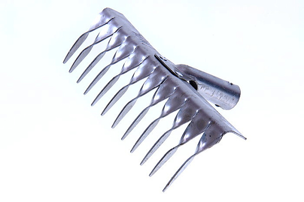 Грабли витые 12 зубов нержавеющая сталь ГВ-12н без черенка