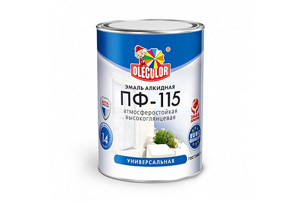 ПФ-115 Эмаль желтая 0,8кг Олеколор (Olecolor)