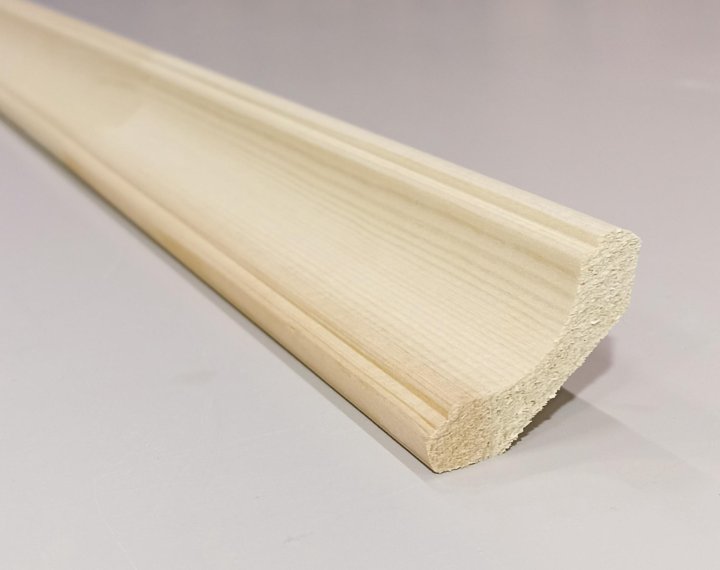 Плинтус деревянный 45мм 3м