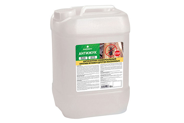 Антисептик Просепт Антижук против насекомых. грибка и плесени универсальный 10л (024-10)
