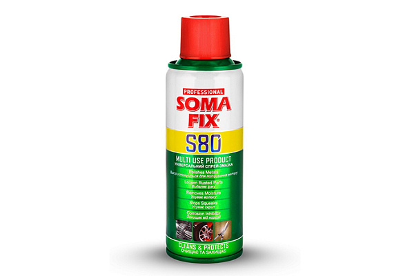 Смазка универсальная (аналог WD-40) спрей 400мл SOMA FIX
