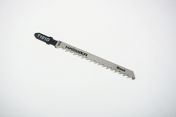 Пилка для лобзика HAISSER T101 D (мягкая древесина, ДСП, ДВП (3-30 мм.)