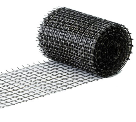 Сетка базальтовая ячейка 25 х 25мм, 0,2м х 50м, 50/50кН Аллигатор (ALLIGATOR Gavial)