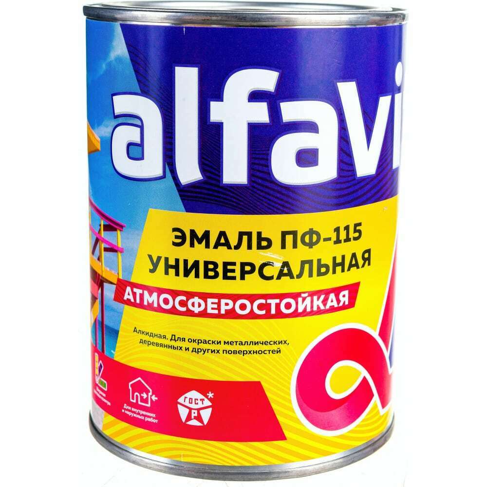 ПФ-115 Эмаль синяя 1,8кг FonTon