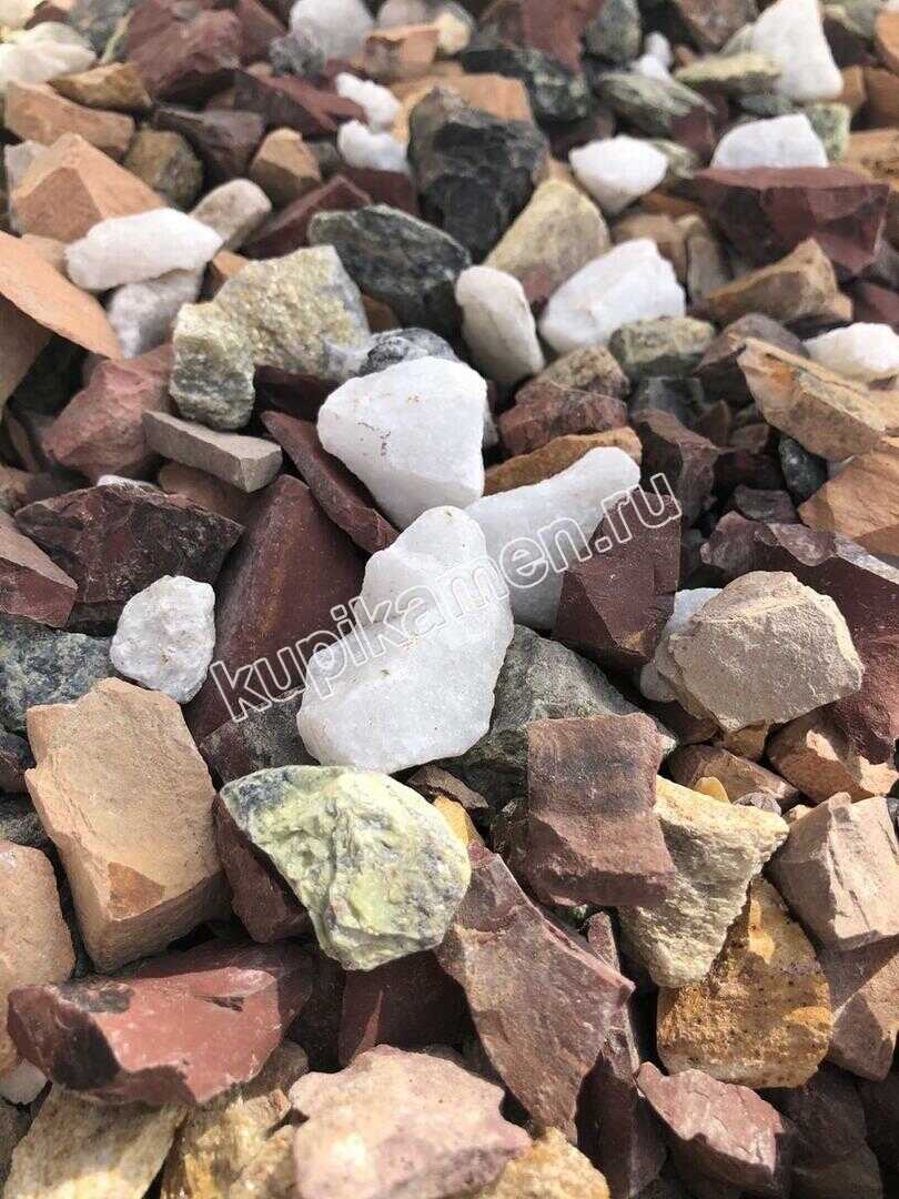 Каменная крошка "Микс" 10-20мм (25кг)